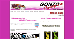 Desktop Screenshot of gonzo-racing.com